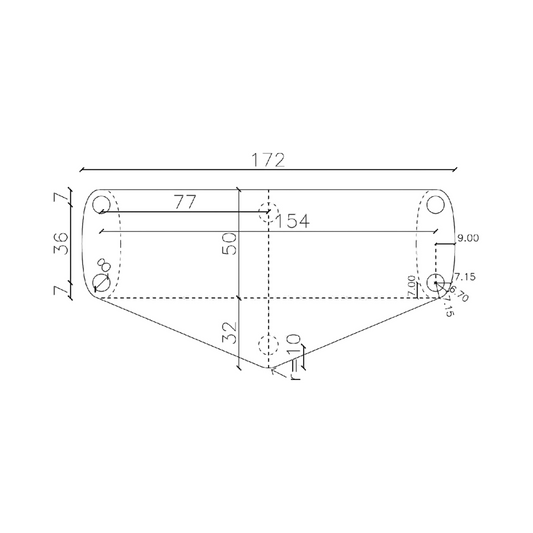 Custom-made Canister Support Plate - Personalized Manufacturing