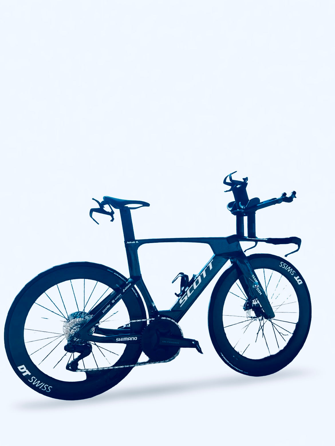 BTA Adjust 0-25° Support - AeroTriad - Triathlon Bike Arm Rest Attachment