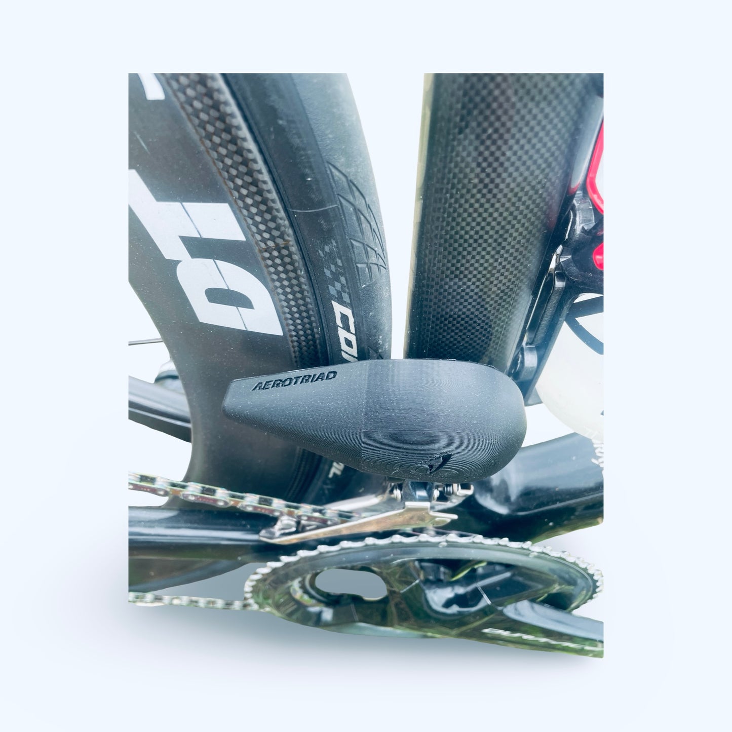 FD Shield - AeroTriad - Aerodynamic Derailleur Guard