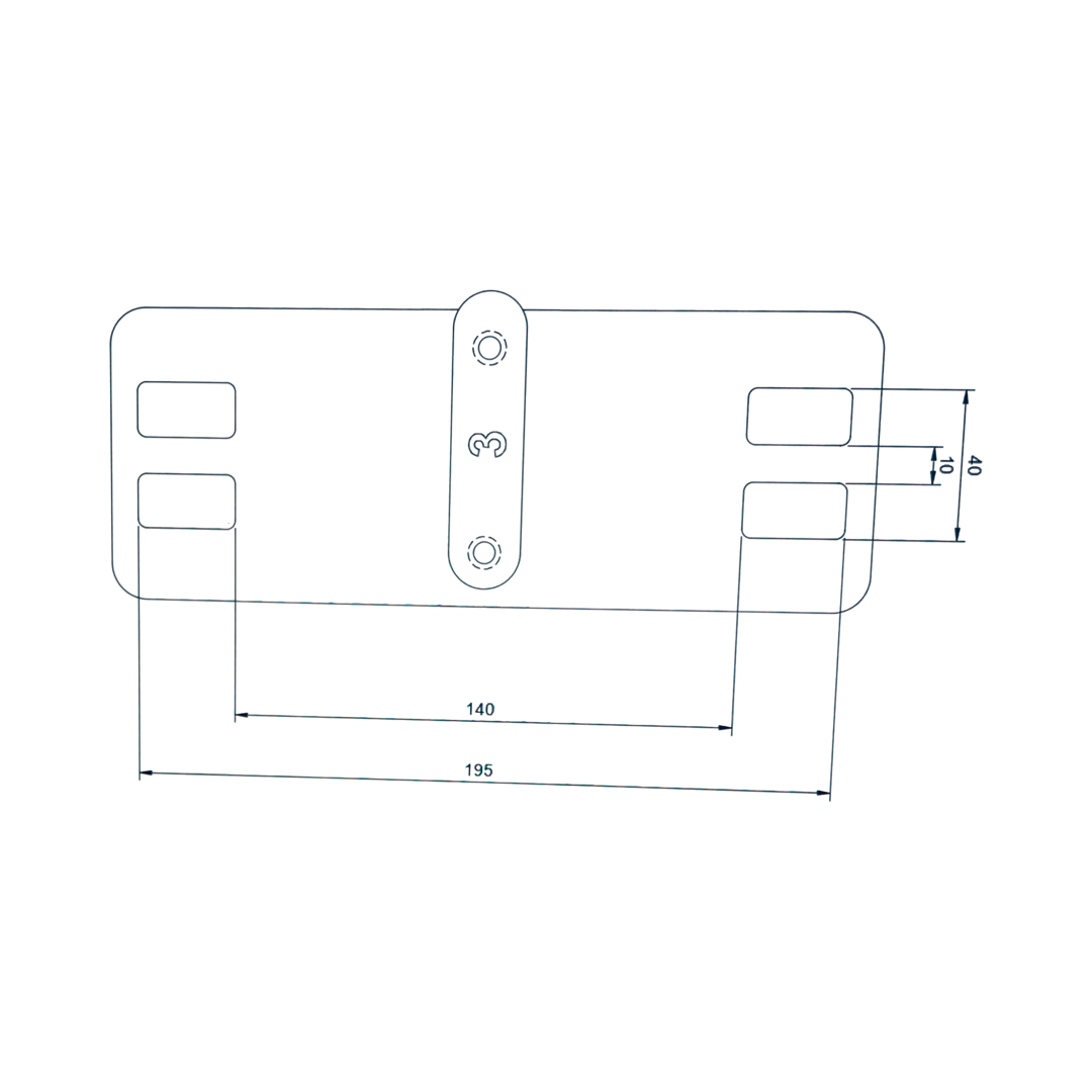 BTA Core Fixed Support - AeroTriad