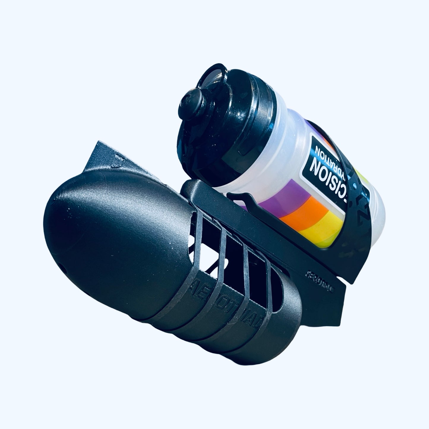 Bento Box BTA Triathlon – AeroTriad Dual Mount | Aero Nutrition Storage | Mounts under BTA Support