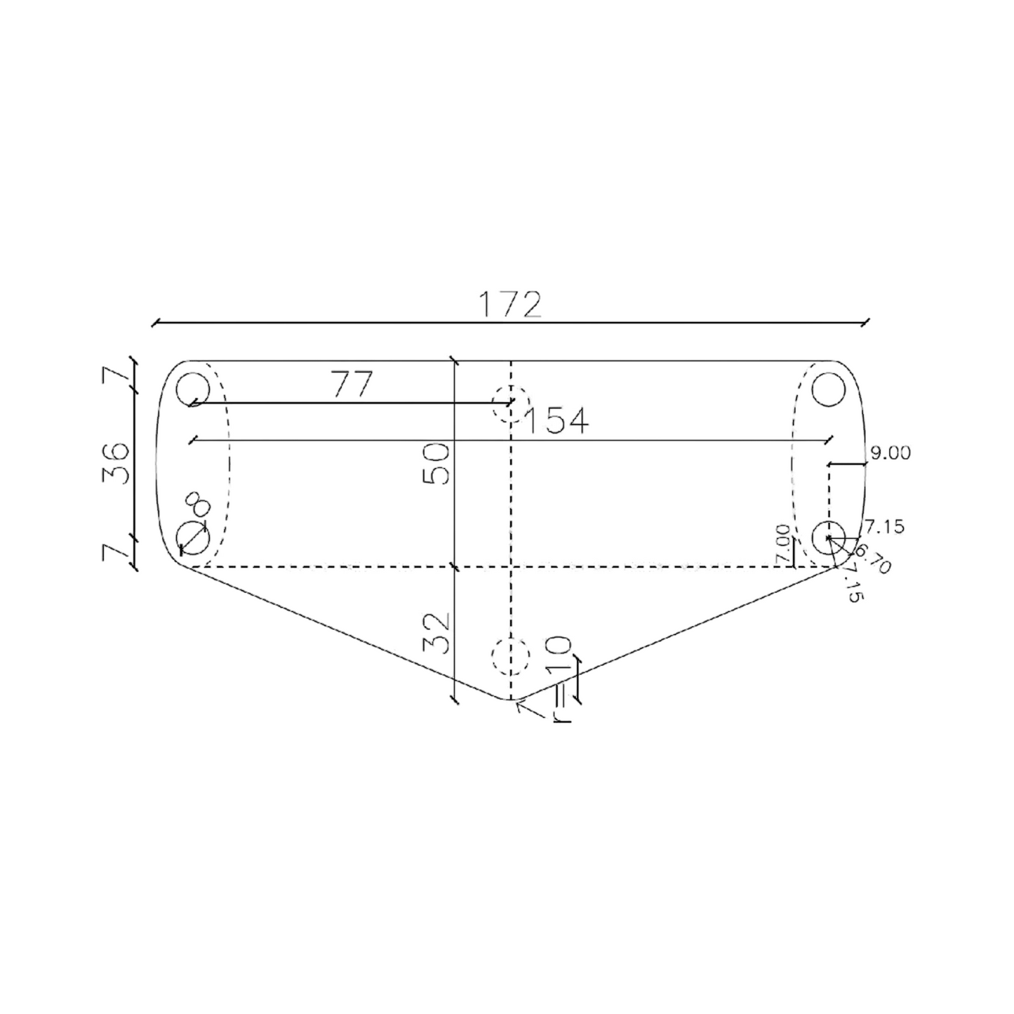 Custom-made Canister Support Plate - Personalized Manufacturing