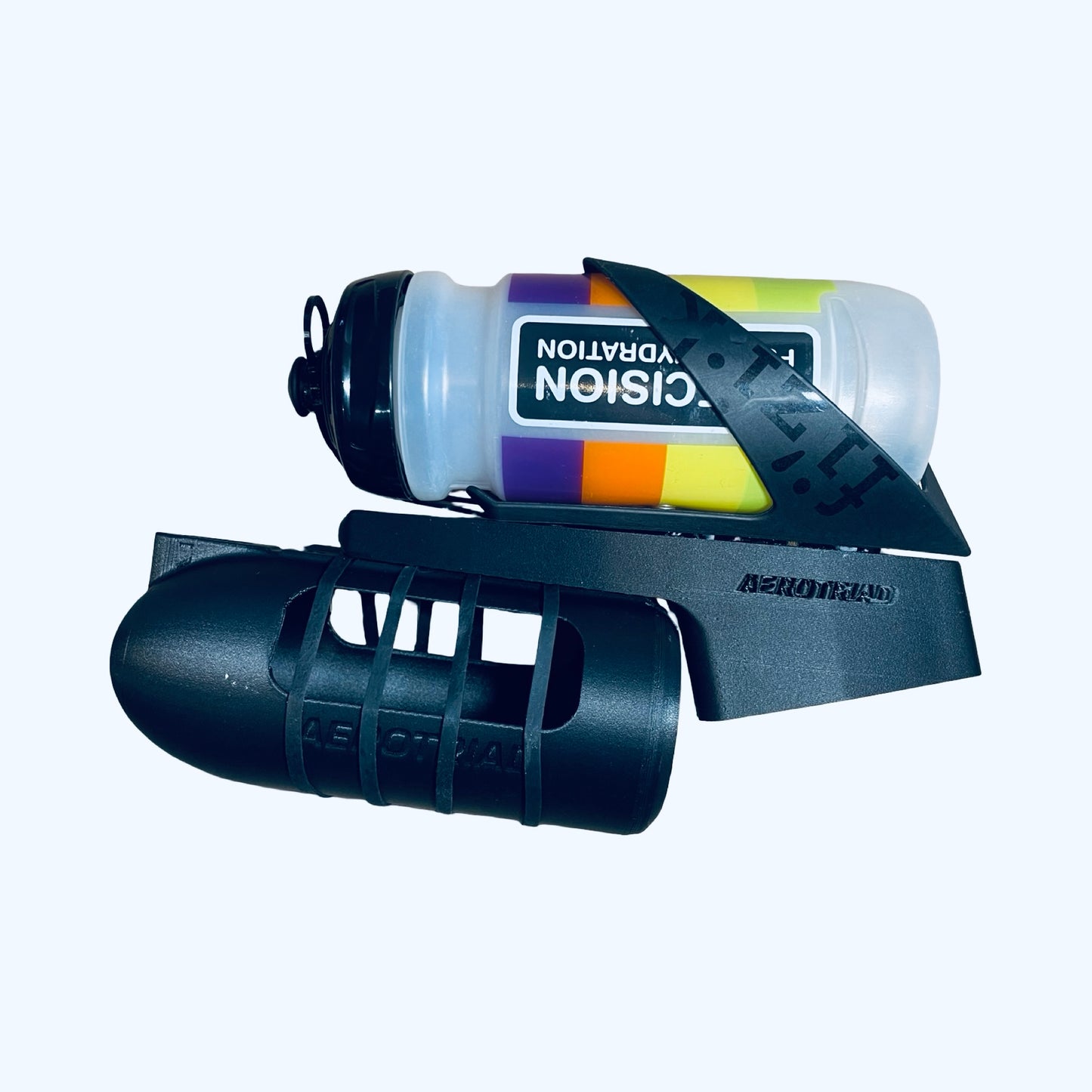 Bento Box BTA Triathlon – AeroTriad Dual Mount | Aero Nutrition Storage | Mounts under BTA Support