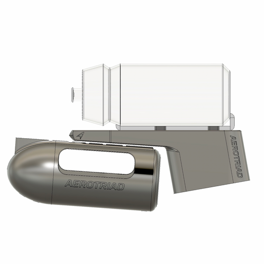 Bento Box BTA Triathlon – AeroTriad Dual Mount | Aero Nutrition Storage | Mounts under BTA Support