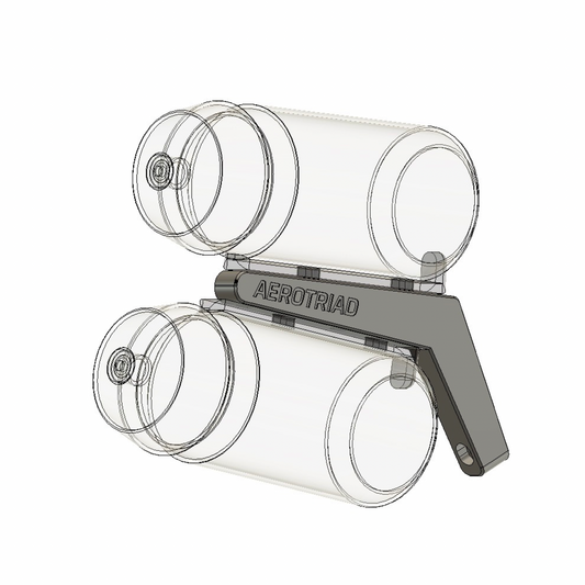 TwinForce™ BTS – Doppelte Flaschenhalterung hinten | AeroTriad